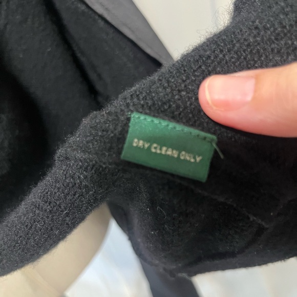 Ralph Lauren Double Breasted Military Style 100% Wool Sweater Jacket Gold Button - Picture 7 of 10